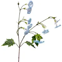 Clayre & Eef Kunstbloem Blauw Kunststof