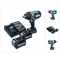 Makita TW 001 GD201 Accu-slagmoersleutel 40 V max. 1800 Nm Borstelloos XGT + 2x oplaadbare accu 2,5 Ah + lader