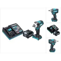 Makita TW 004 GD1 accu-slagmoersleutel 40 V max. 1/2" 350 Nm XGT Brushless + 1x accu 2,5 Ah + oplader