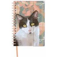 Franciens katten spiraalagenda (luxe) Boris 2027