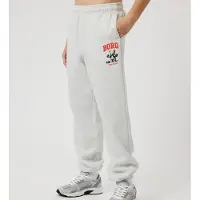 Björn Borg joggingbroek met logo grijs melange Jongens/Meisjes Sweat Logo - maat 146-152