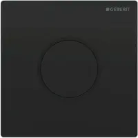Geberit Bedieningsplaat type 10 met batterijvoeding round mat zwart