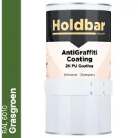 Holdbar Anti Graffiti Coating Grasgroen (RAL 6010) 1 Kg