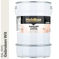 Holdbar Anti Graffiti Coating Gebroken Wit (RAL 9010) 10 Kg