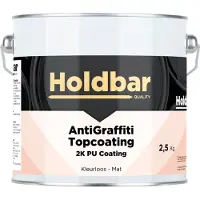 Holdbar Anti Graffiti Topcoating Mat 2,5 Kg