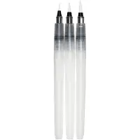 Panduro waterbrushes - 3 maten
