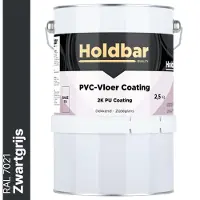 Holdbar PVC-Vloer Coating Zwartgrijs (RAL 7021) 2,5 Kg