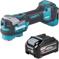 Makita TM 001 GZ Snoerloos multifunctioneel gereedschap 40 V max. Starlock Max Brushless Solo - zonder accu, zonder oplader
