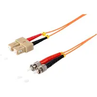 S-Conn Dubbelgeëindig patchkabel SC/ST, 50/125µm, OM2, 10 meter
