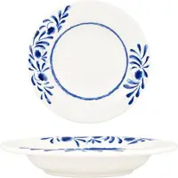 Bonna Pastabord lavis blue porselein 23 cm (330cc) set van 2