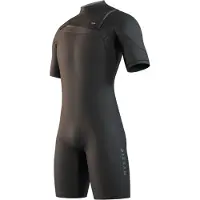 Mystic Motion 3/2 Mm Short Sleeve Shorty Met Rits Aan De Voorkant