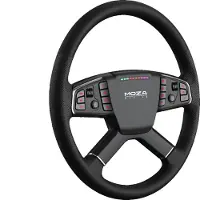 Moza Racing TSW Truck Wheel Zwenkwiel PC Zwart