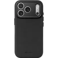 Decoded Leather Backcover MagSafe voor de Apple iPhone 18 Pro Max / 17 Pro Max - Black