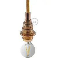 Creative Cables Metalen Lampenkap E14 Cilindrische Lampenhouderset