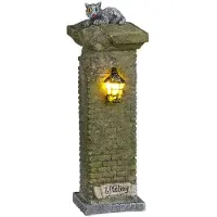 Luville Zwart Katje battery operated l3xb3xh9,5 cm Efteling kerst Efteling