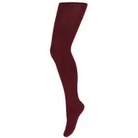 Yellow moon katoenen maillot - donkerrood Effen - maat 86-92