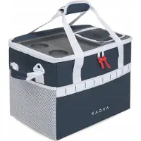 Kadva Picnicer 30L koeltas - opvouwbaar tot tas, navy blauw