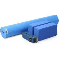 Yogistar Yoga-Set kick it - two (Yogamatte + 2x Yogablock + Yogagurt)