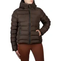Horka - Pufferjas Kort Penelope - Chocolate - Maat XS