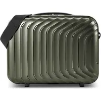 Redolz Essentials 01 Beautycase 34 cm - 13 L - Ritssluiting - olive metallic