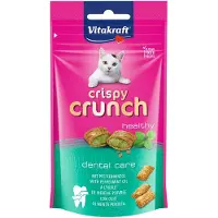 Vitakraft Crispy Crunch Dental 60gr Tussendoortje 8 Eenheden