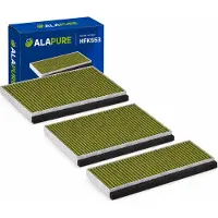 Alapure voor Bosch CleanAir Plus Koolstoffilter DWZ1BK1I6 / 17008032 (3st.)