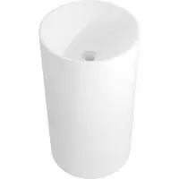 Mexen Ajax-01 vrijstaande wastafel van composiet 45 x 45 cm, mat wit - 26504500