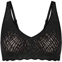 Sloggi ZERO Feel Bliss Soft bra Dames Beha - Zwart - Maat M
