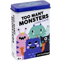 Sonstige Verlage Petit Collage kaartspel met monsterfiguren