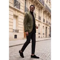 Stefano lauran Heren Nette Schoenen 84705 - Zwart - Maat 42