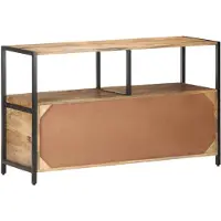vidaXL Dressoir 110x35x65 cm massief mangohout