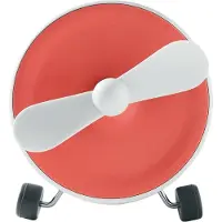 POUT Ears 1 Speaker Ventilator – Bluetooth Speaker met Ventilator – Rood/Wit
