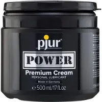 Pjur Power Premium Glijmiddel - 500 ml - Waterbasis - Vrouwen - Mannen - Smaak - Condooms - Massage - Olie - Condooms - - Anaal - Siliconen - Erotisch