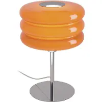 Eglo Tafellamp Tortora, geel / oranje, Woon-/ Eetkamer, Glas, Jong wonen, Tafellamp