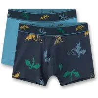 Sanetta Onderbroek hemelsblauw / donkerblauw / groen / oranje