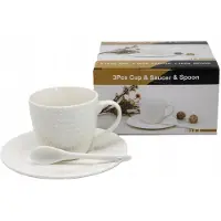 Queen Isabell Porseleinen kop met schhotel en lepel, 210ml, in geschenkverpakking