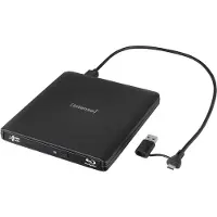 Intenso EOD 500BD Slim - Externe Blu-ray Brander – USB 3.2 – Blu-ray - DVD - CD – Inclusief Ashampoo Burning Studio