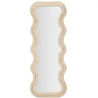 FURNLUX Spiegel Emily Cream Velvet 60×6×160 cm