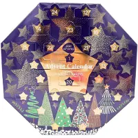 Merkloos Adventskrans met theelichthouders, 24 stuks, met 6 verschillende kerstgeuren, elk met een brandduur van 3 uur, voor de kerstperiode
