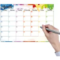 Merkloos Droogwissen Koelkastkalender