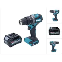 Makita HP 002 GD1 accu-slagboormachine 40 V 64 Nm borstelloos + 1x accu 2,5 Ah - zonder oplader
