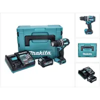 Makita HP 002 GD101 accu-slagboormachine 40 V 64 Nm borstelloos + 1x accu 2,5 Ah + oplader + Makpac