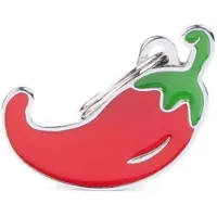 My Family Naamplaatje Met Chilipeper Voor Huisdieren
