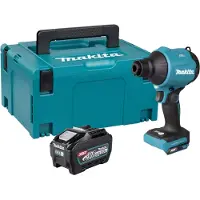 Makita AS 001 GT101 accu-blazer 40 V max. borstelloos + 1x accu 5,0 Ah + Makpac - zonder oplader