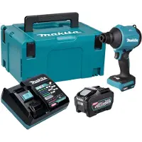 Makita AS 001 GT101 accublazer 40 V max. borstelloos + 1x accu 5,0 Ah + oplader + Makpac