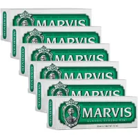 Marvis Tandpasta Classic Strong Mint – 6 x 25 ml