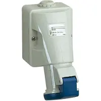 Schneider Electric 32A IP44 Wandcontactdoos 3-Pool 220V - 83116