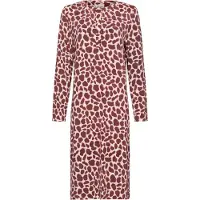 Pastunette Premium - Nachthemd - Satin Wild - Modal - Bordeaux/Creme - Maat 52
