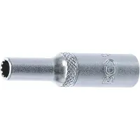 Bgs Dopsleuteldop Gear Lock, diep - 1/4 - 5 mm