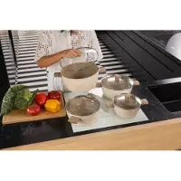 Florina Mokka aluminium pan, 28 cm, 6,4 liter